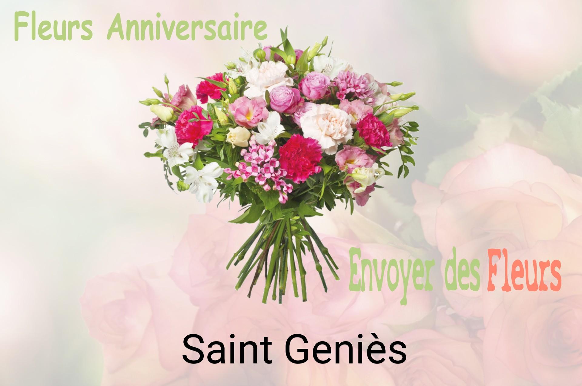 Bouquet de fleurs d’anniversaire livré à Saint-Geniès